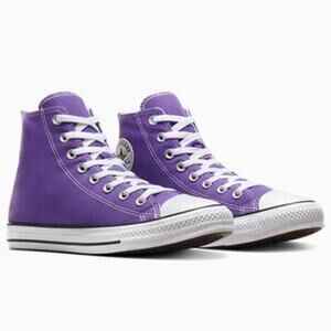 CONVERSE CHUCK TAYLOR ALLSTAR HI MEN'S 9 WOMEN'S 11 PURPLE